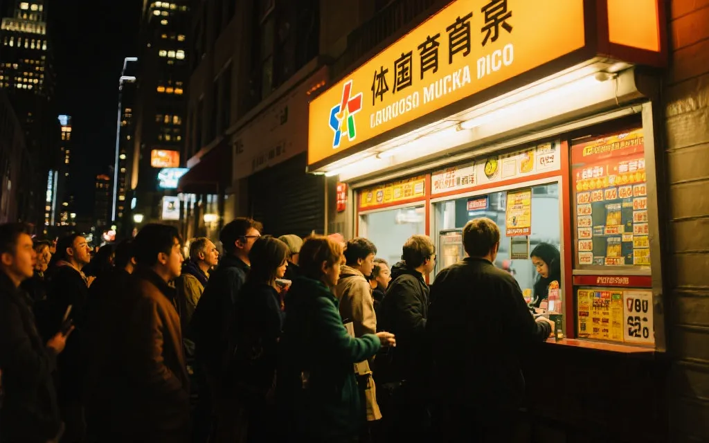 即开型彩票销售场景